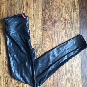 SPANX Faux Leather Leggings - XSP